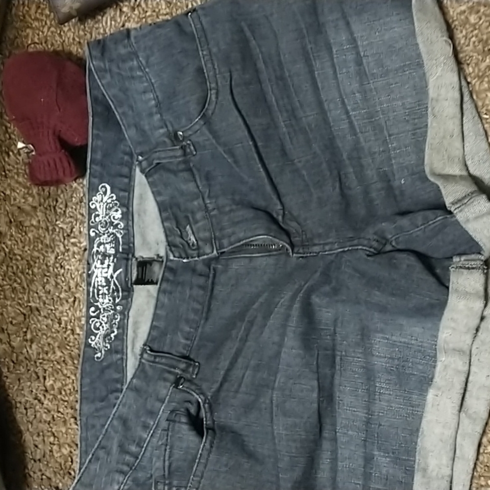 Express blue Jean shorts